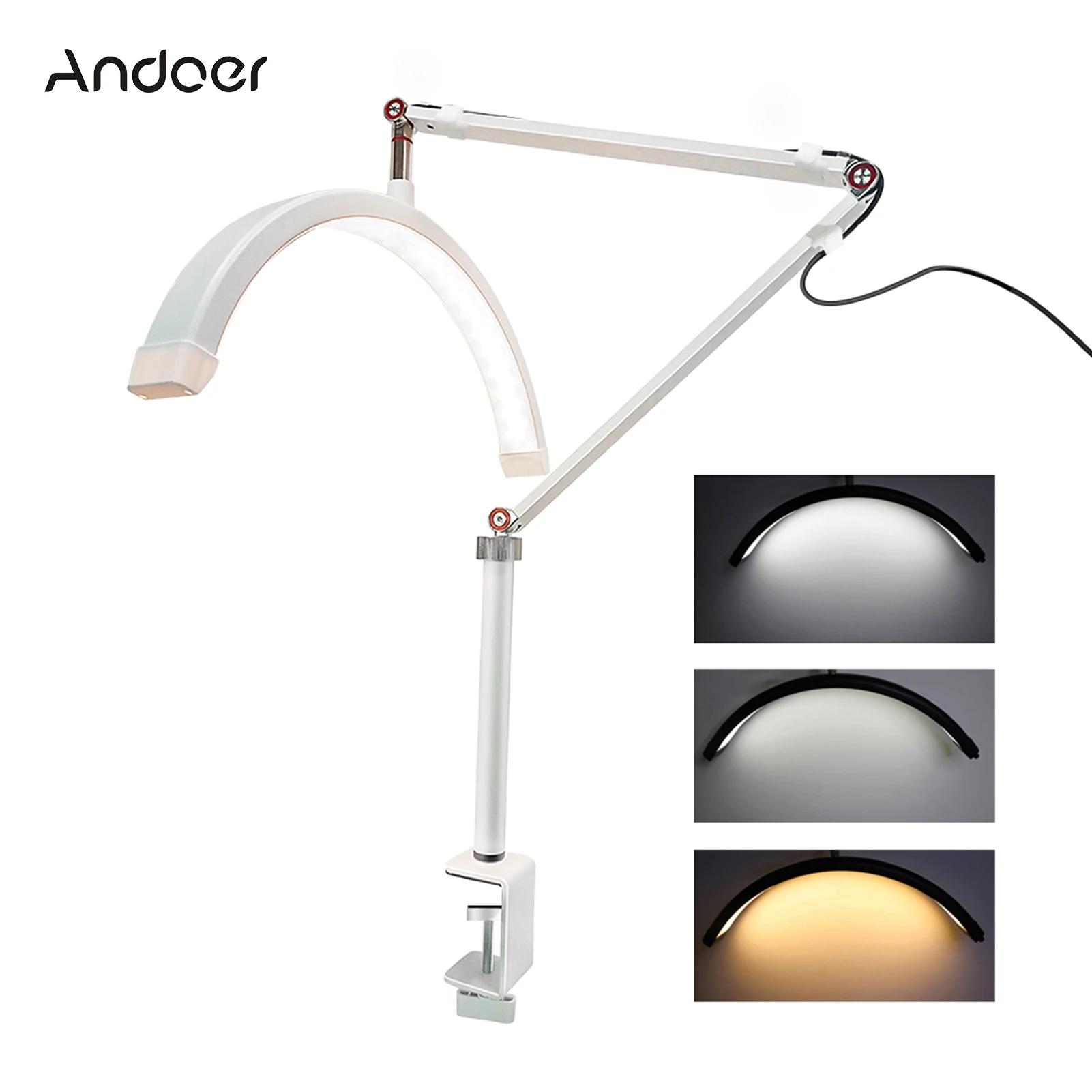 Andoer HD-M3X LED  Ʈ ݴ  ũž  Ʈ 3000K-6000K Ƽ  ũ ̺ Ʈֿ  